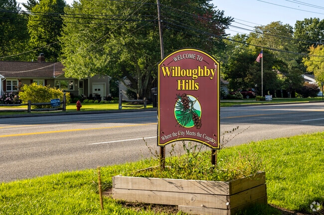 Welcome to Willoughby Hills, where the city meets the country.