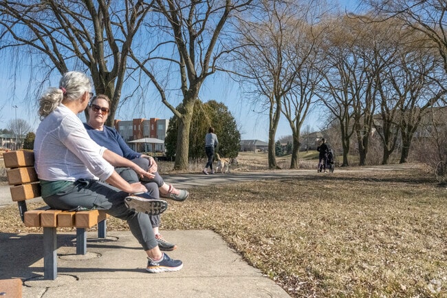 Enjoy a quiet morning with your friends at McKee Farms Park in Fitchburg.