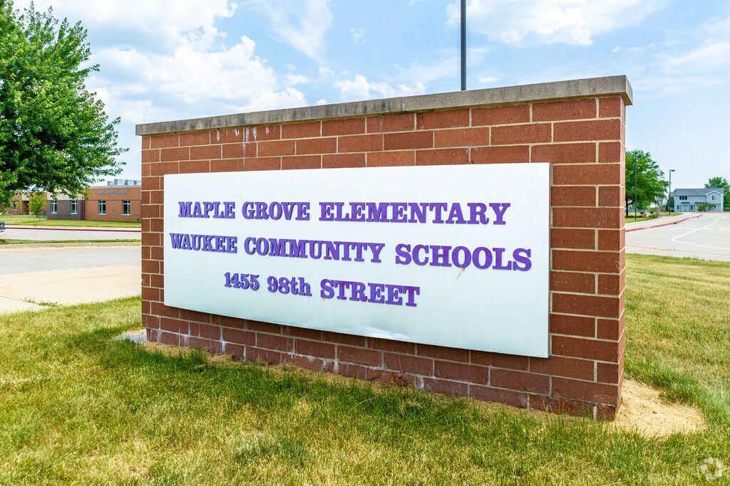 Maple Grove Elementary serves students in grades K-5.
