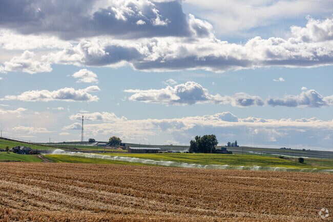 Vast farmland outside Finley highlights the area’s rich agricultural heritage.