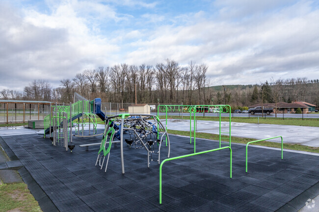 Fall City Elementary School playground.
