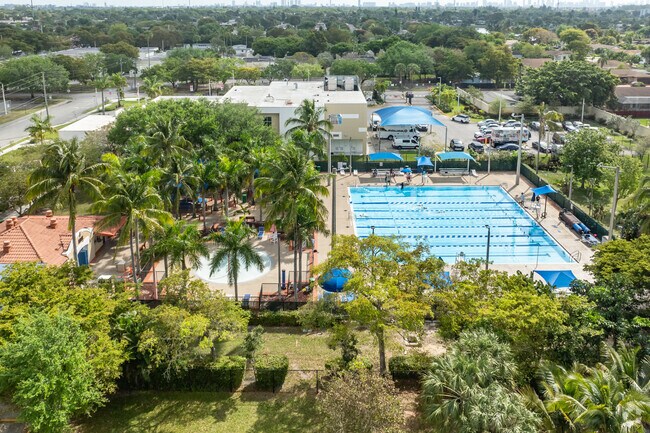 Historic Miramar Aquatic Center is a great place to swim.