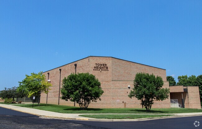 The Tower Heights Middle School building is in Centerville.