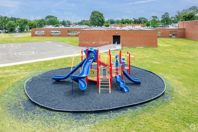 Playground at Benjamin Franklin Elementary School in Pennsauken Township, NJ.
