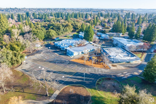 Play on the blacktop at Gold River Discovery Center.