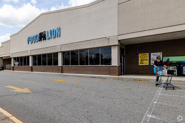The Meadowbrook Food Lion is a favorite for residents to replenish their pantries.