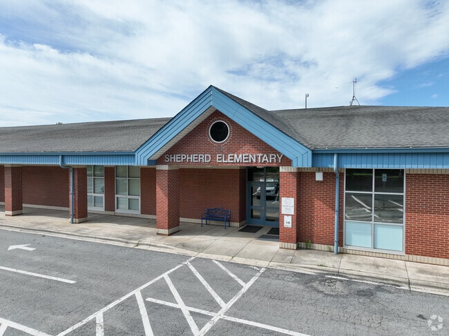 Shepherd Elementary is a public school in Mooresville, NC, which is in a fringe rural setting.