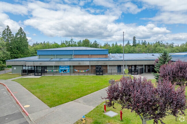 This local elementary school serves 380 students.