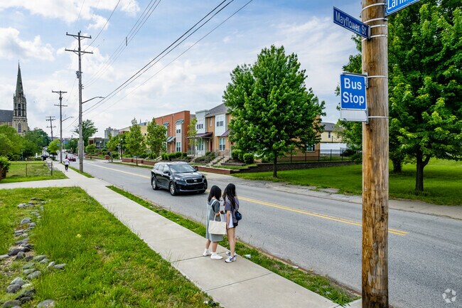 PRT bus stops are all through Larimer giving residents easy access to surrounding areas.