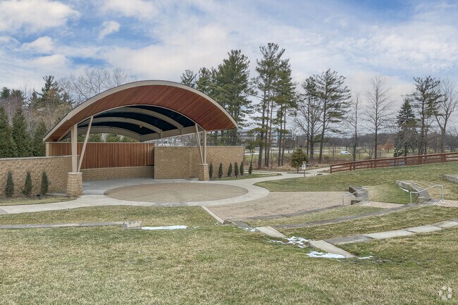 The Grove Amphitheatre is a popular outdoor event venue in the Mayfield.