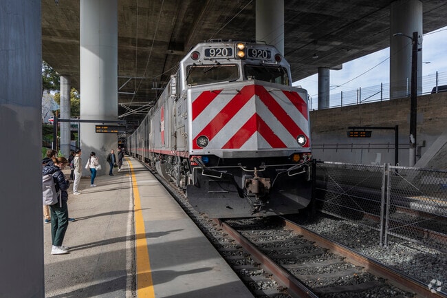 The 22nd Street Caltrain Station connects the Dogpatch to the southern Bay Area.