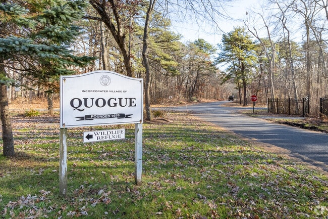 Welcome to Quogue, founded in 1659.