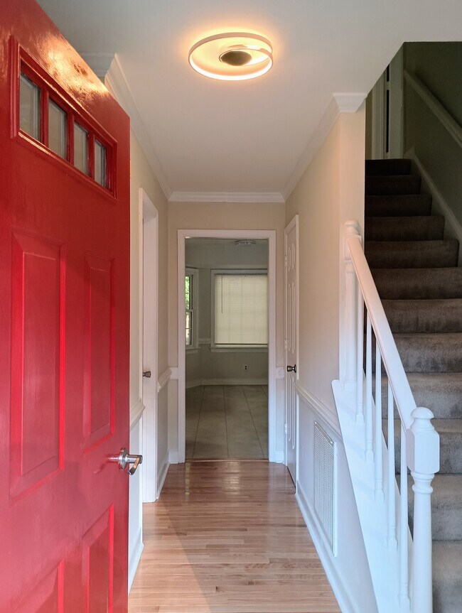 Inviting foyer