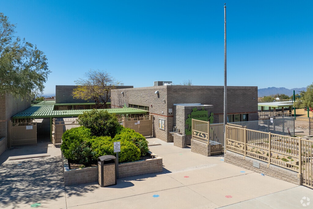 Manzanita Elementary School serves grades K-5 in Tucson, Arizona.