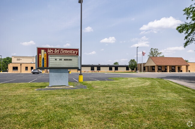 Wes-Del Elementary students attend grades Kindergarten through 5th.