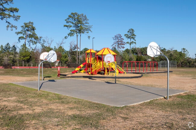 There's plenty of room to run during recess.