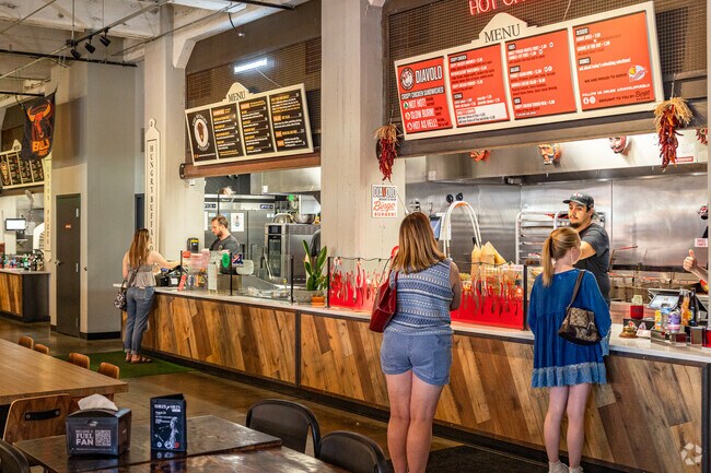 Hyde Park residents will find a great selection of eateries at Fuel & Iron Food Hall.
