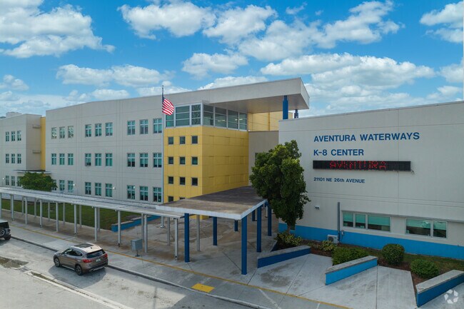 Residents trust the Aventura Waterways K-8 Center with the education of their children.