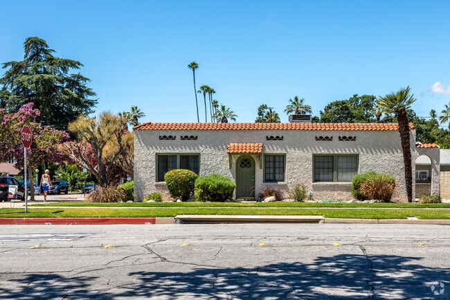 A charming Spanish revival home on Glendora Ave in The Village.