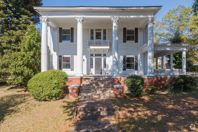 Own a piece of history in this southern mansion for sale in Monroe.