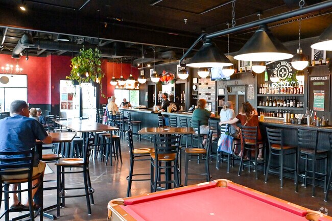 Galisteo locals can head up to Santa Fe Brewing to grab a cold drink.