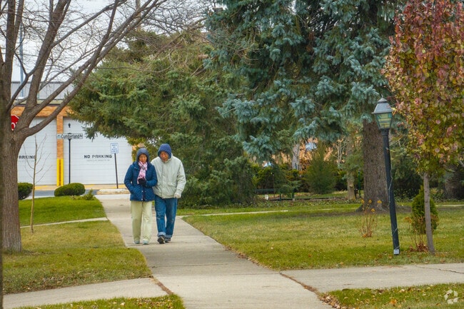 Enjoy a walk along the sidewalks of Ballard Terrace.