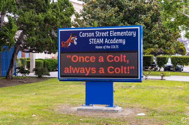 Carson Street Elementary School
is home of the Colts.