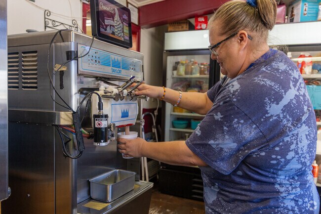 Paden City Tastee Freez is a favorite destination for soft serve ice cream and classic frozen treats.