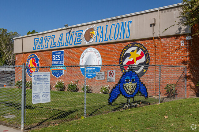 Teachers encourage learning at Faylane Elementary School.