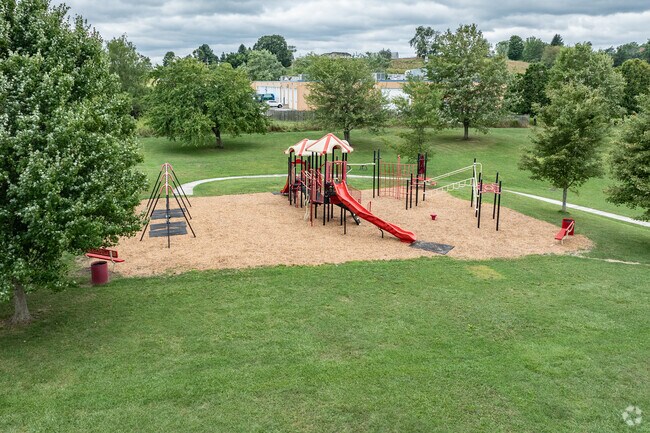Many classes can enjoy the playgrounds at Conemaugh Township Area Elementary School.