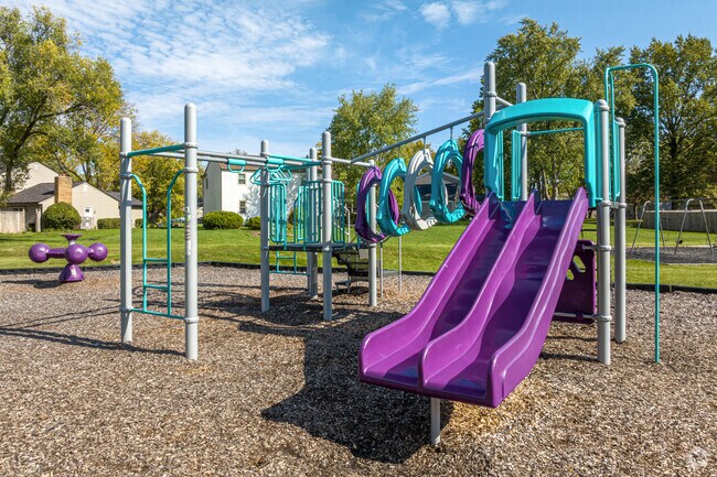 Oakhurst children love to play on the playground at the nearby Bristers Spring Park.