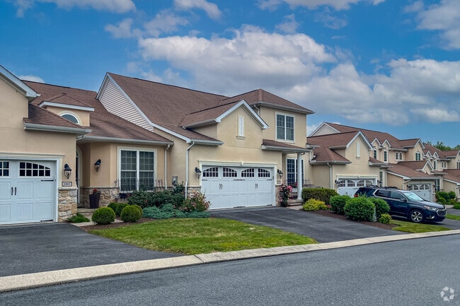 Modern townhomes are appearing in East Petersburg neighborhoods.