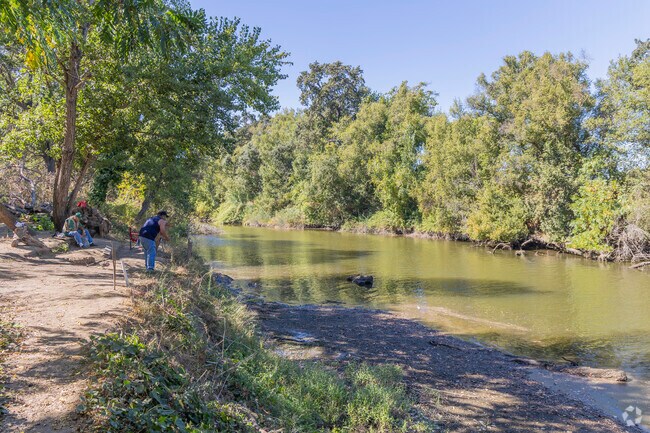 The Napa River Trail in Stonehouse is a popular spot for fishing.