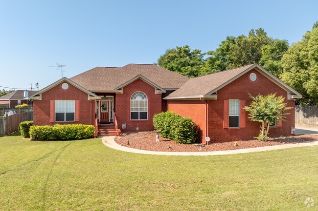 Red Brick construction of homes is prevalent throughout the South and Southern Alabama.