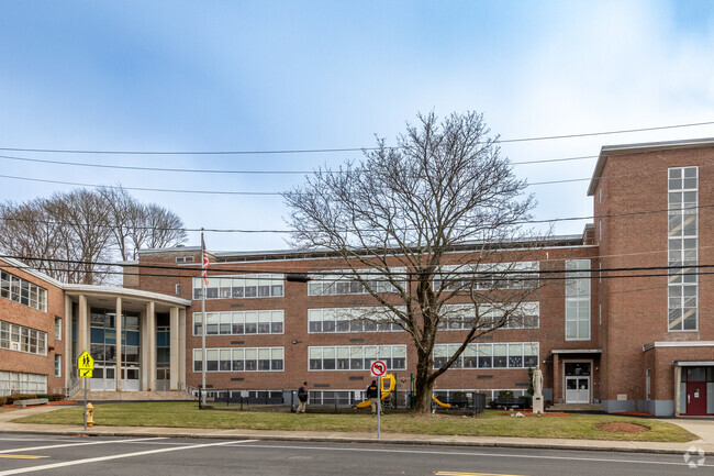 Sacred Heart Elementary School in Weymouth rests just in the heart of Weymouth Landing.