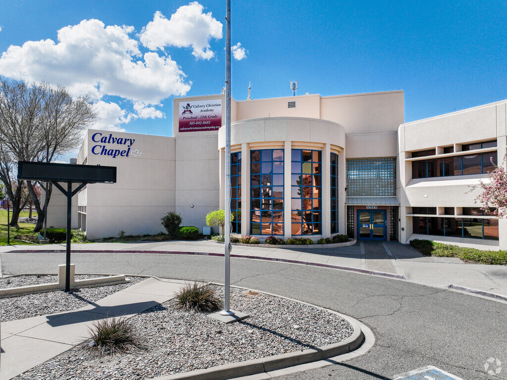 Entrance of Calvary Christian Academy
