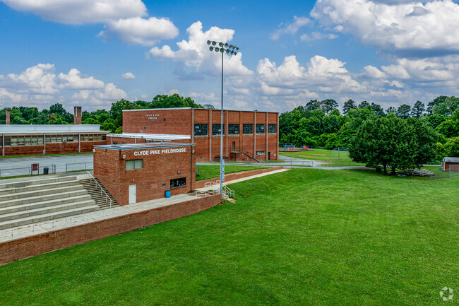Edwin M. Holt Elementary School serves over 500 students in the Burlington area.