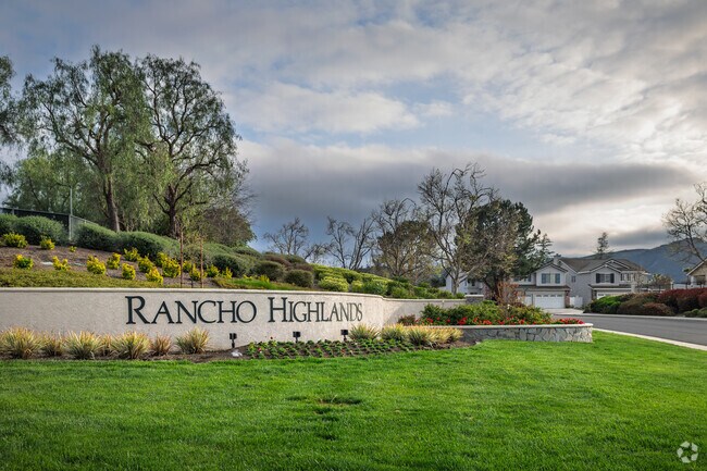 Rancho Highlands residents enjoy a peaceful lifestyle with exclusive neighborhood amenities.