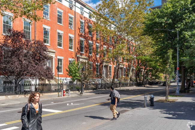 Washington Square North is steeped in history and eye-catching architecture.