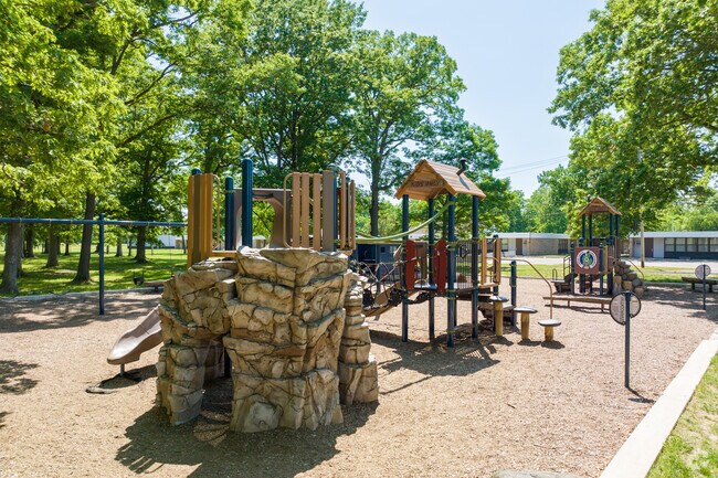 Awesome downriver playground at Kiwanis Park in Southgate.