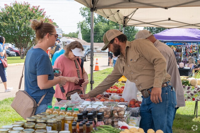 The local Barksdale Farmers Market is a staple in Elm Grove.
