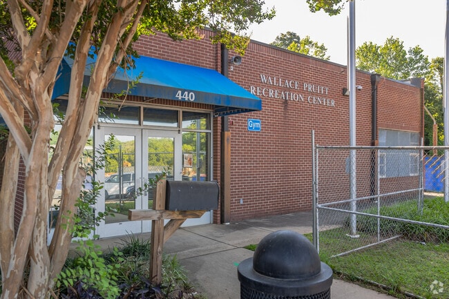 The Wallace Pruitt Recreation Center at Bruns Avenue Elementary School in Charlotte.