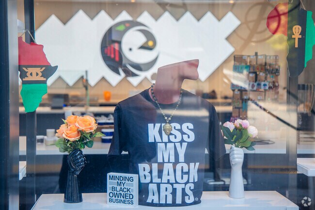 Uptown locals Akoma feature black art-centric styles and fashions.