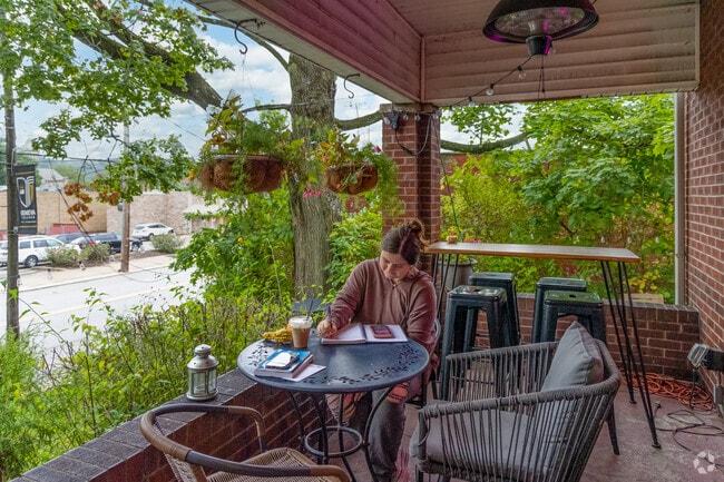 The Beaver Falls Coffee & Tea Company is down the road from Big Beaver.