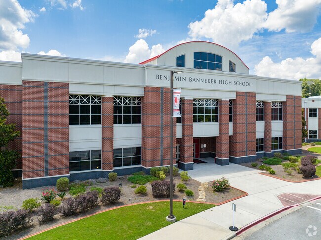 Union City's Banneker High School serves over 1,572 students daily.