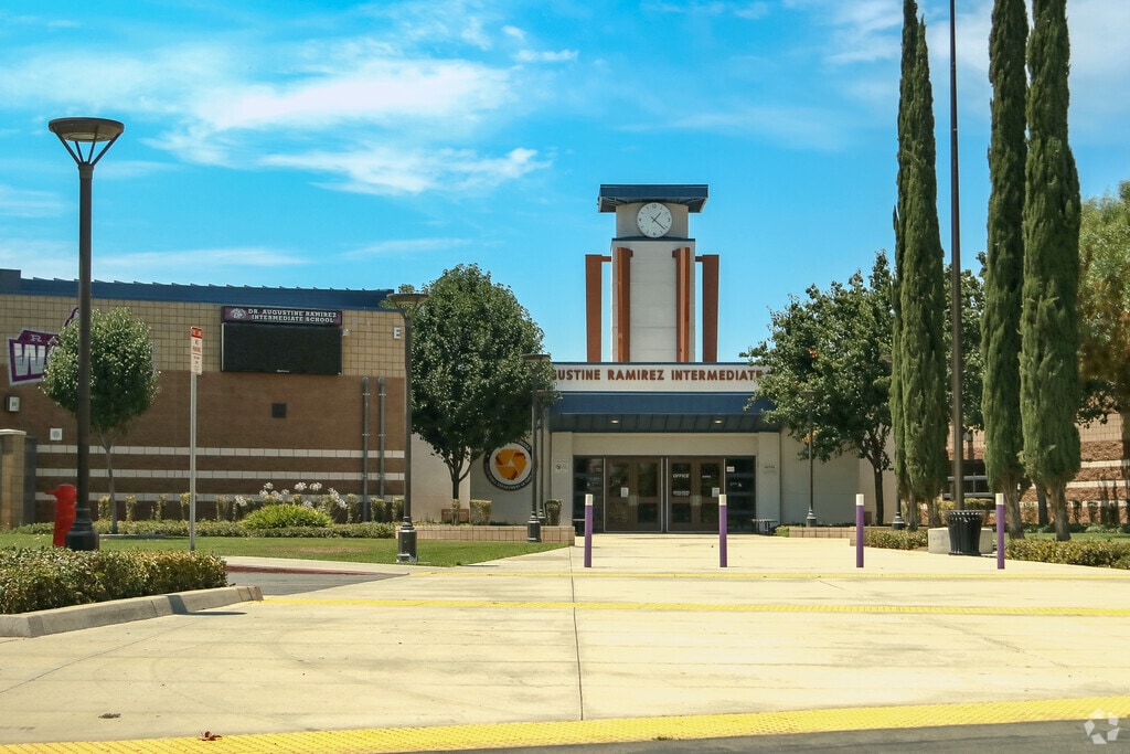 Dr. Augustine Ramirez Intermediate School provides education in the neighborhood of 
Eastvale