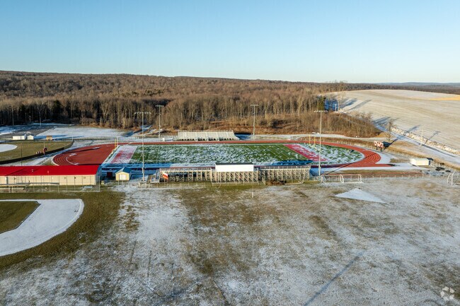 Football is huge at Cambria Heights Senior High School.
