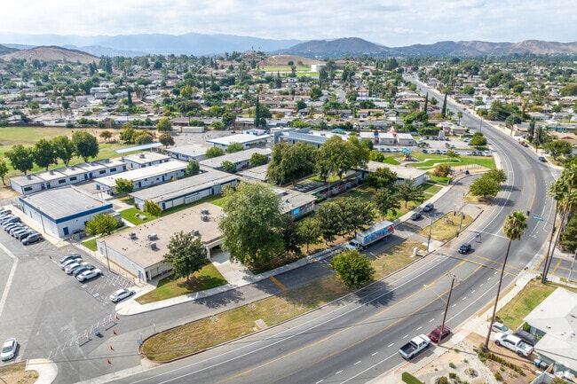 Foothill Elementary School offers a sprawling campus when viewed from above.