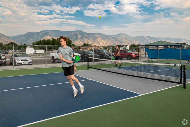 Bridger Park is a great spot to play pickle ball in Bridger.