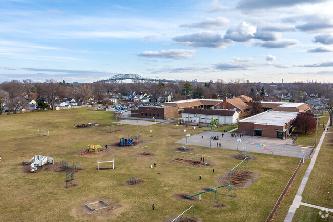 Children will enjoy playing outdoors during recess at Garfield Elementary School.